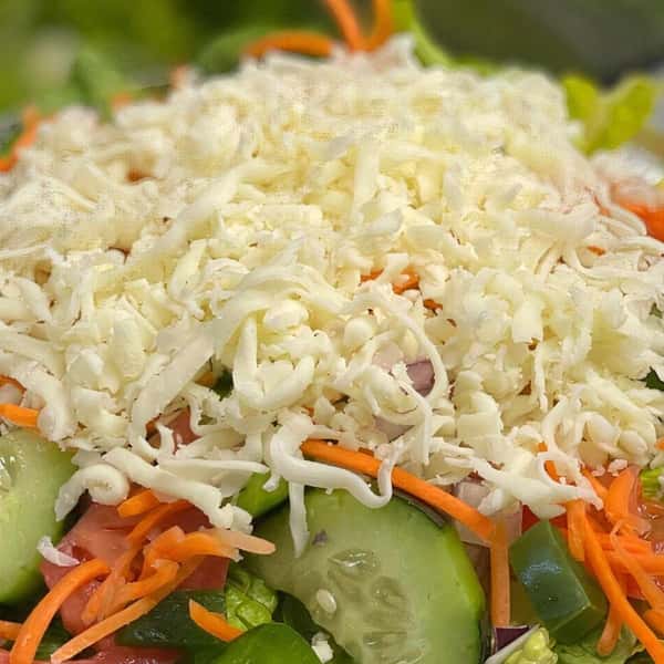 Garden Salad With Mozzarella