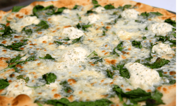Spinach Ricotta Pizza 18'