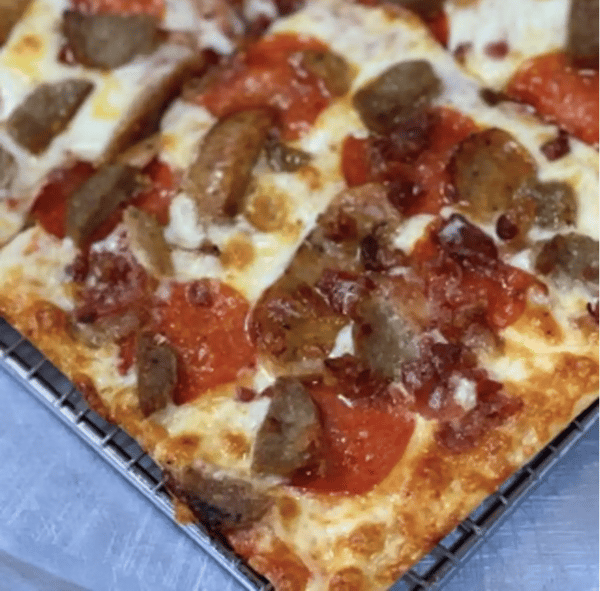 Meat Lovers Square Pizza