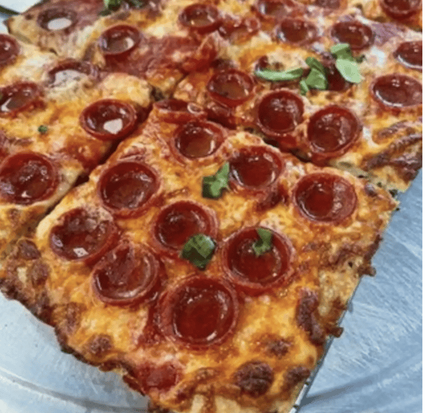 Pepperoni Square Pizza