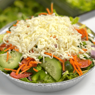 Garden Salad With Mozzarella