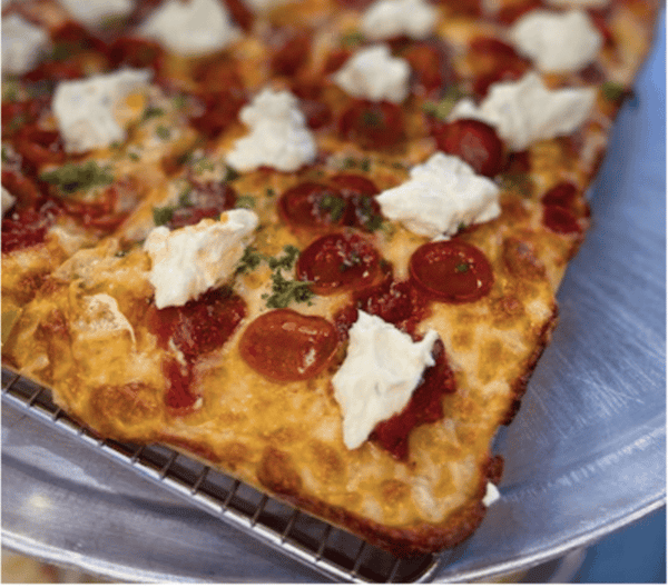 Spicy Pepperoni Honey Deniro Square Pizza