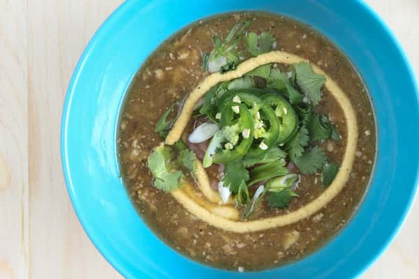 Side Veggie Green Chili