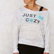 Just BE Cozy- Flowy Long Sleeve Shirt
