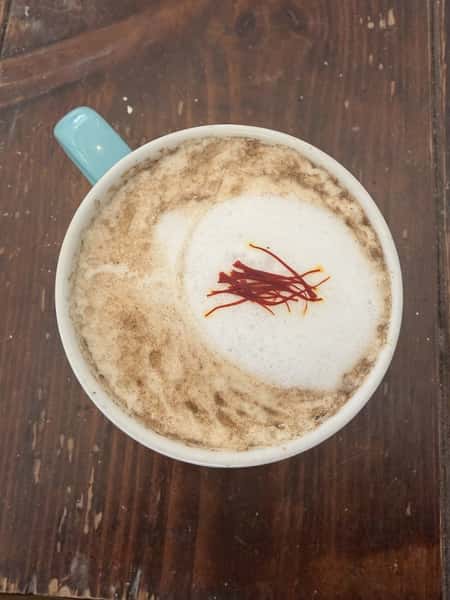 Canopy Cardamom Saffron Latte