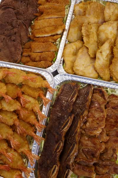 Fried Fish Catering Tray