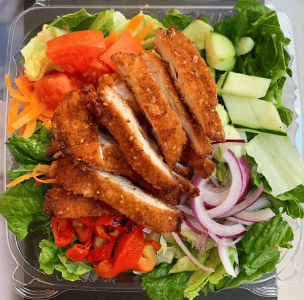Chicken Cutlet Salad