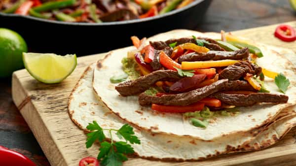 Beef Steak Fajitas