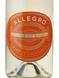 Allegro Cellars Moscato, California