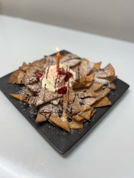 Sopapillas with ice cream