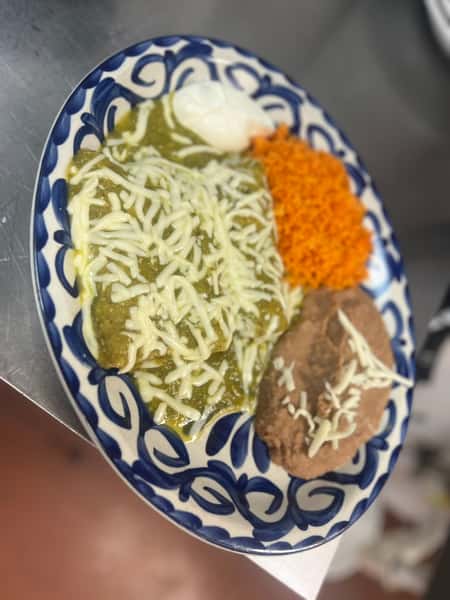 Enchiladas Verdes