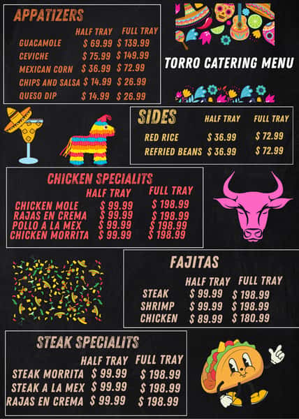 catering menu