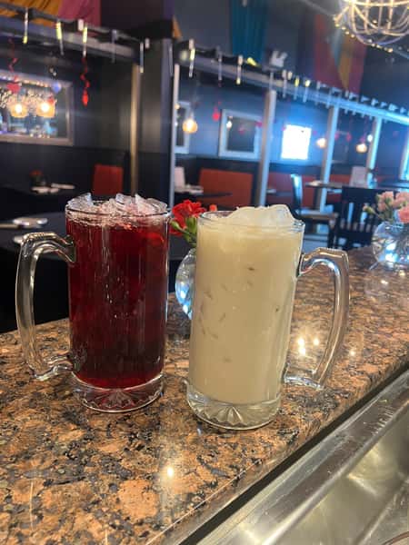 HORCHATA (rice water)OR JAMAICA (hibiscus water)
