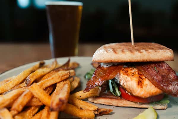 Salmon BLT