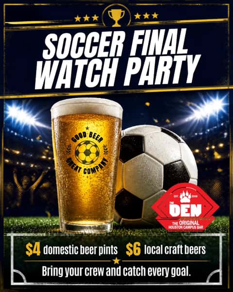 Sound on! Plus we're extending our brunch specials on Mimosas & Micheladas through the game. See y'all for the big game! ⚽️🍺🥂
