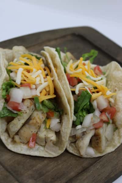 Chicken Fajita Tacos
