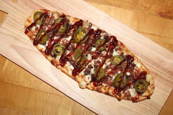 Spicy Texas BBQ Flatbread