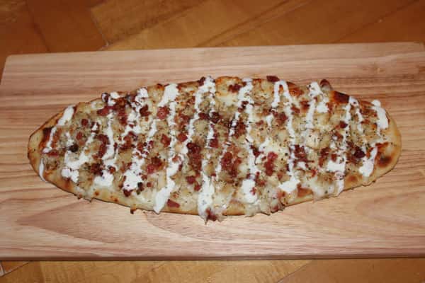Chicken Bacon Ranch Flatbread