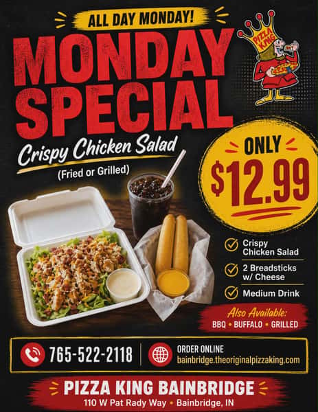 MONDAY SPECIAL