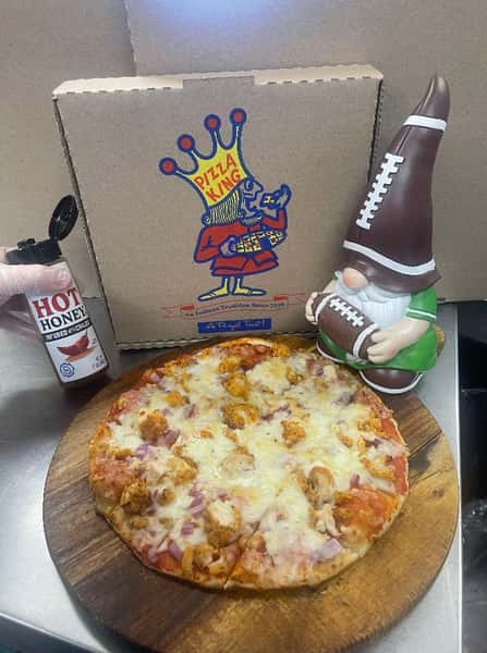HOT HONEY CRISPY CHICKEN PIZZA - 7" Personal size