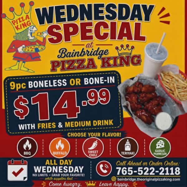 WEDNESDAY SPECIAL
