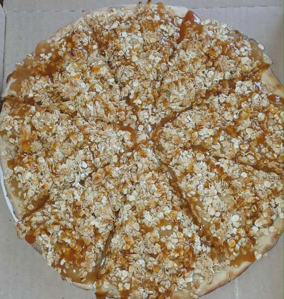 Carmel Apple Dessert Pizza