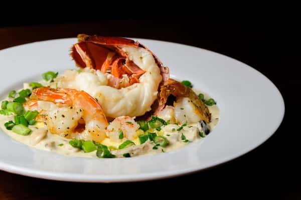 Shrimp and Grits and Lobster!
