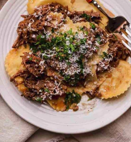Terra's Short Rib & Mushroom Ravioli