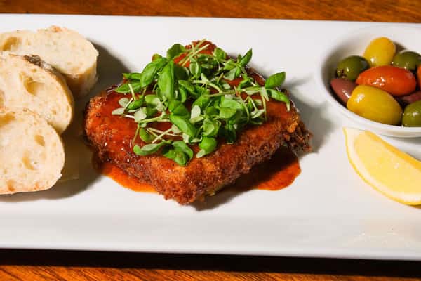 Pan Fried Feta Cheese