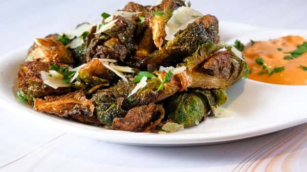Kung Pao Brussels Sprouts gf