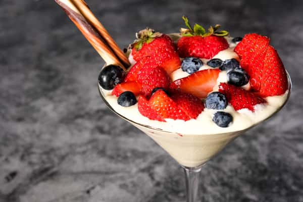 Fresh Berries with Sabayon