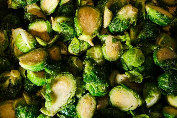 Crispy Brussels Sprouts gf