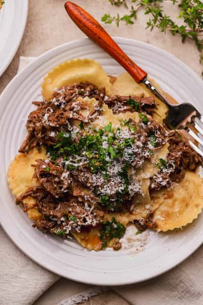 Beef Short Rib Ravioli