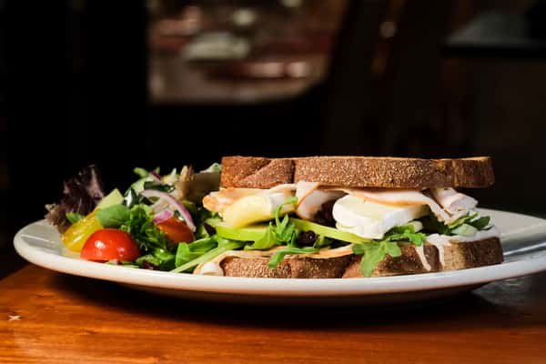 Turkey & Brie on Whole Grain