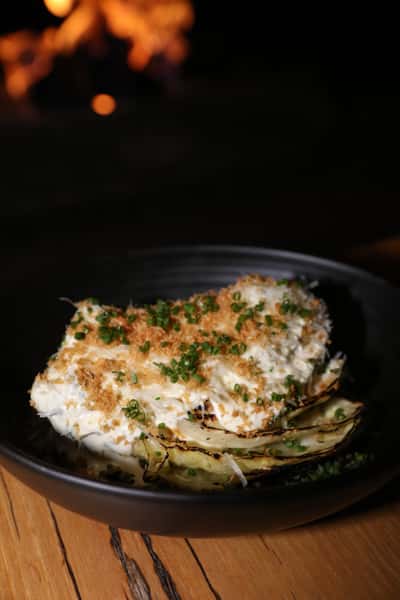 ROASTED CABBAGE CAESAR