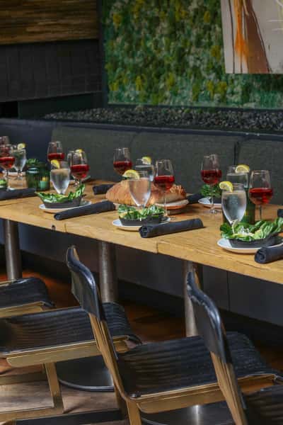 Table with place settings