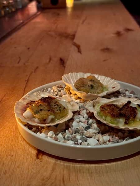 Scallop Rockefeller