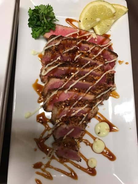 Seared Tuna Sashimi