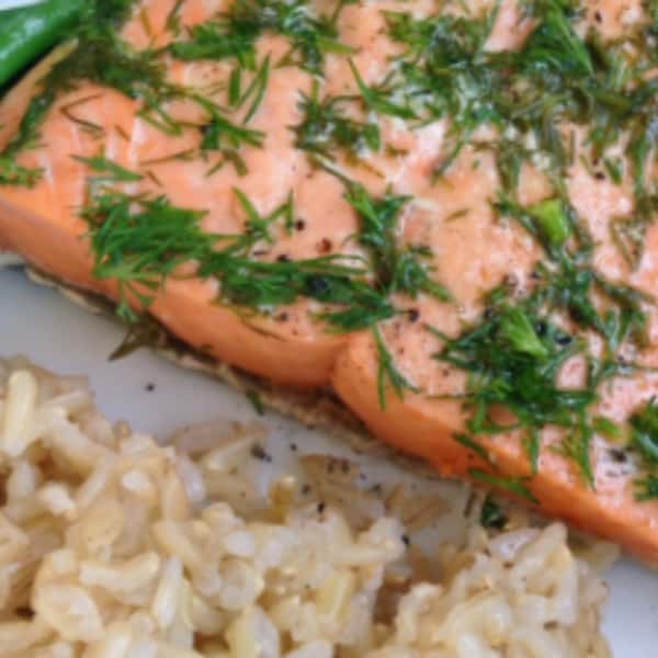 Grilled Wild Pacific Salmon