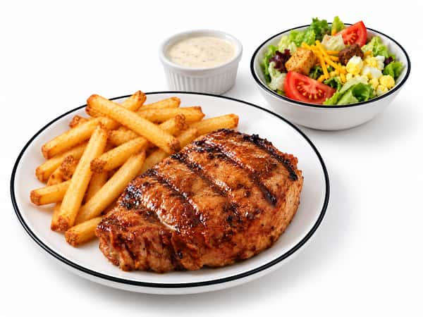 *Bourbon Maple Prime Pork Ribeye