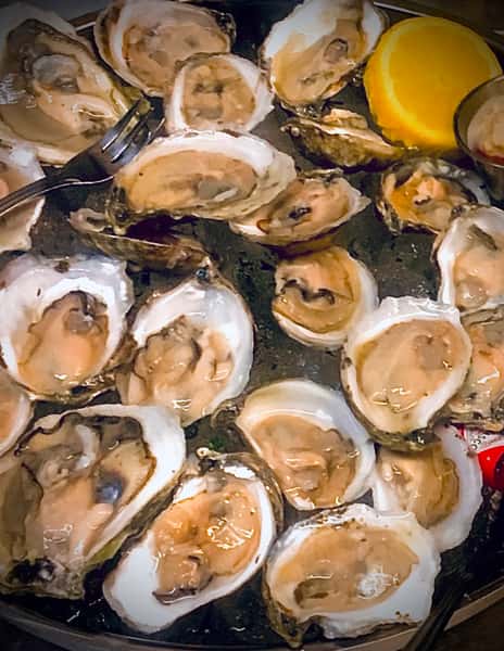 Raw Blue Point Oysters