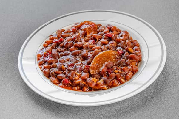 Peach Baked Beans