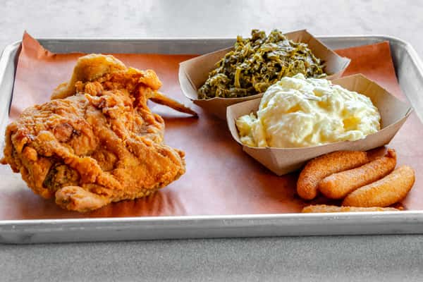BBQ & 2Pc Fried Chicken
