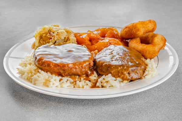 Hamburger Steak Plate