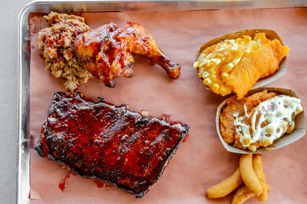 Ribs & Smoked Chicken