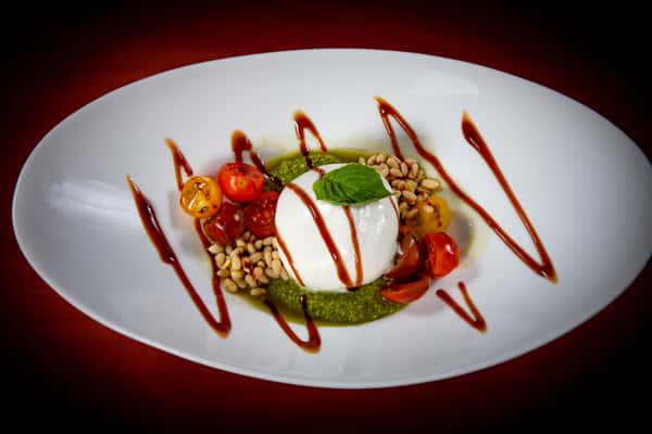 Burrata appetizer