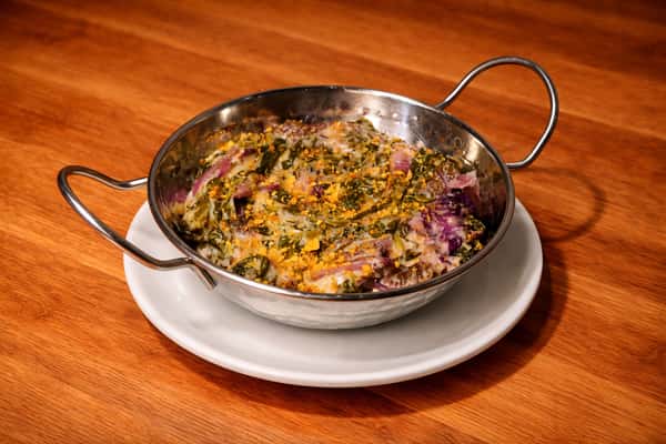 Creamed Kale & Spinach