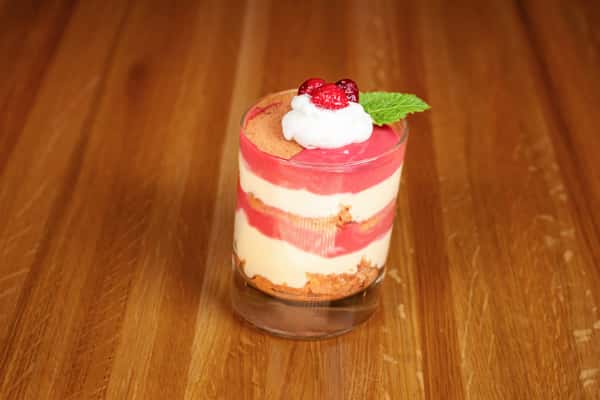 White Chocalate Raspberry Tiramisu