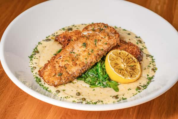 Panko Crusted Snapper