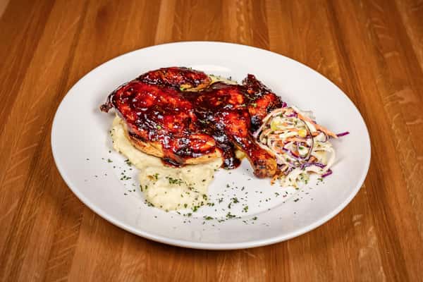 Smoked Chicken with BBQ Butter